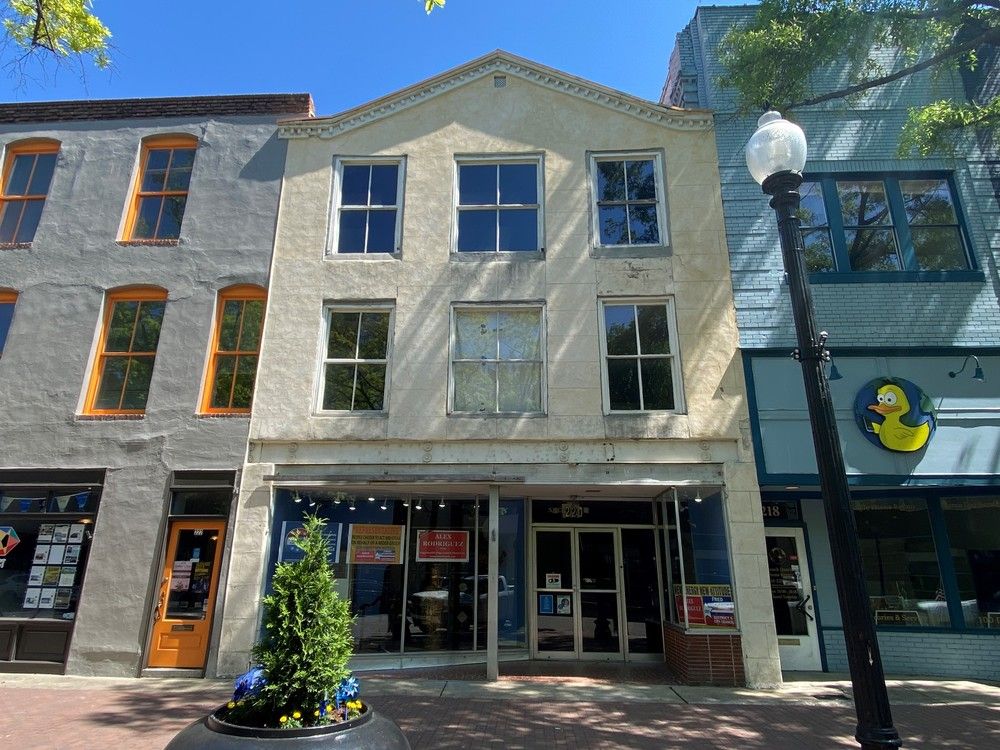 Downtown Retail Opportunity Built in 1853: 220 Hay St, Fayetteville, NC 28301
